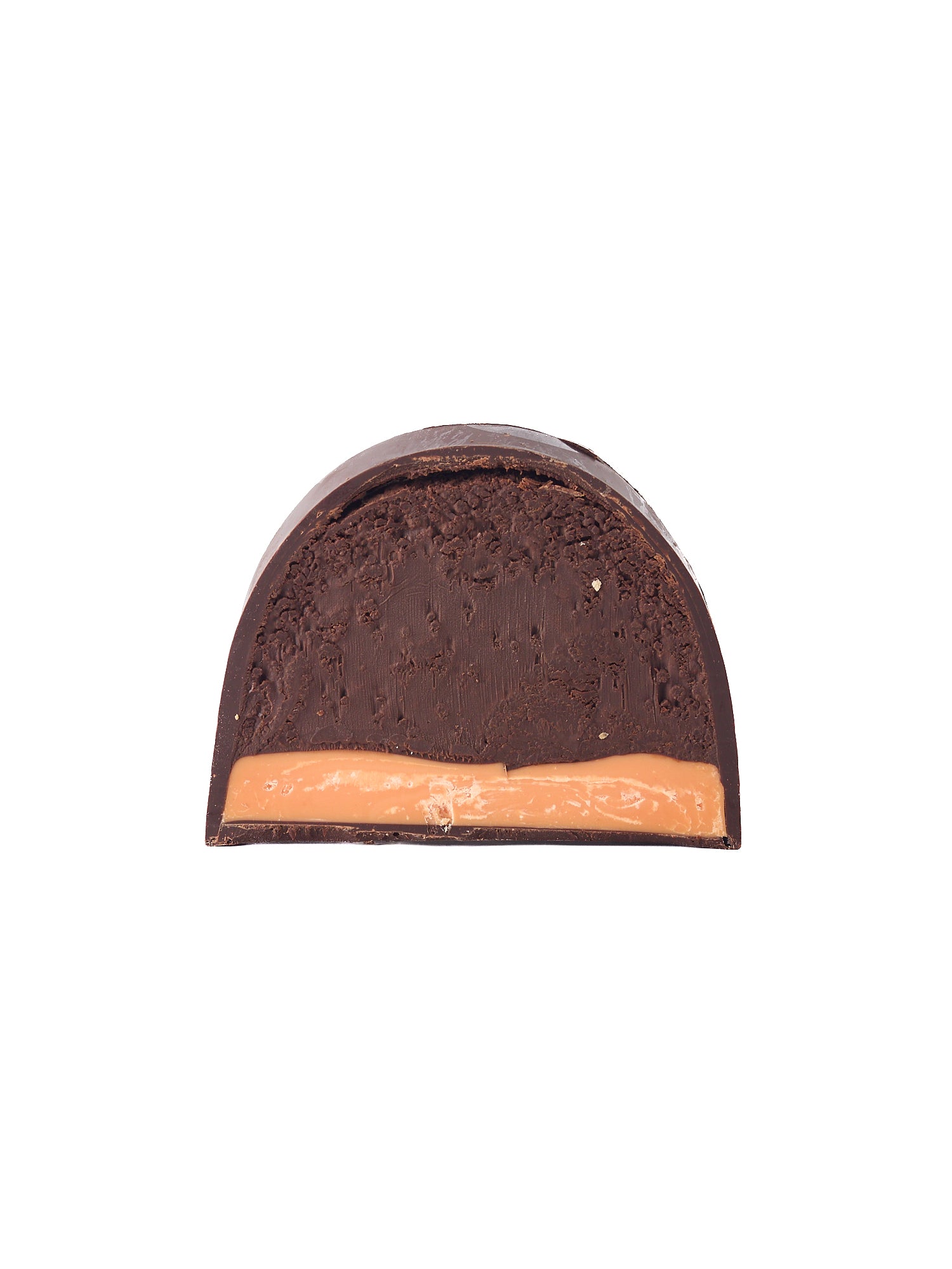 Torrone al cioccolato fondente all'arancia