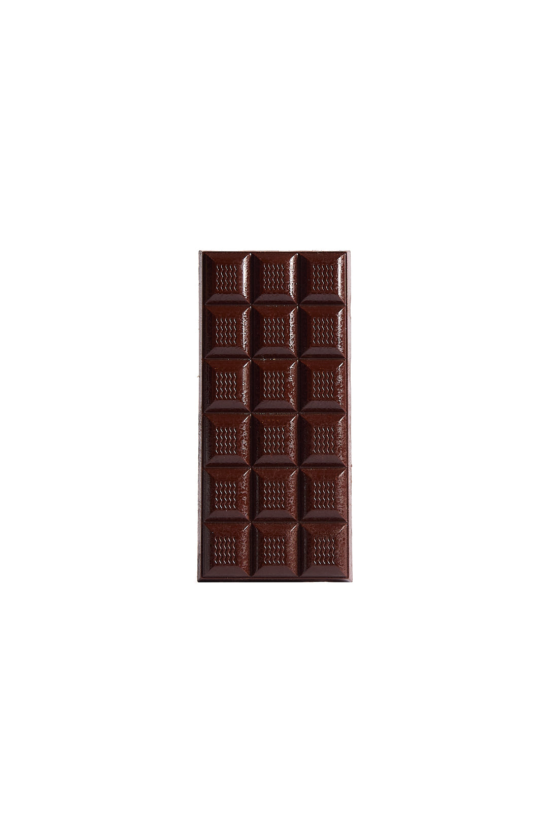 Tavoletta al cioccolato fondente all'arancia