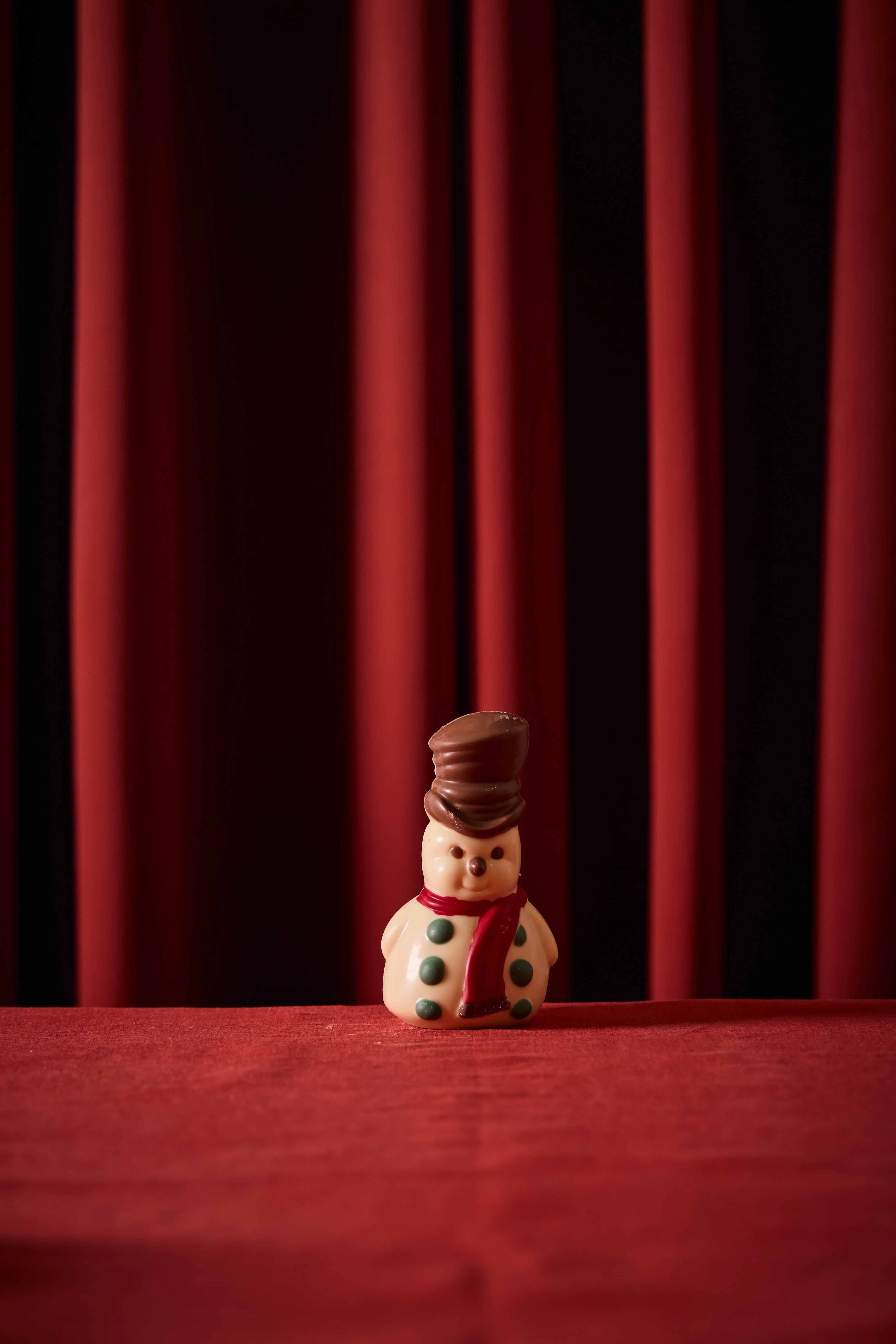 Pupazzo di neve di cioccolato al latte